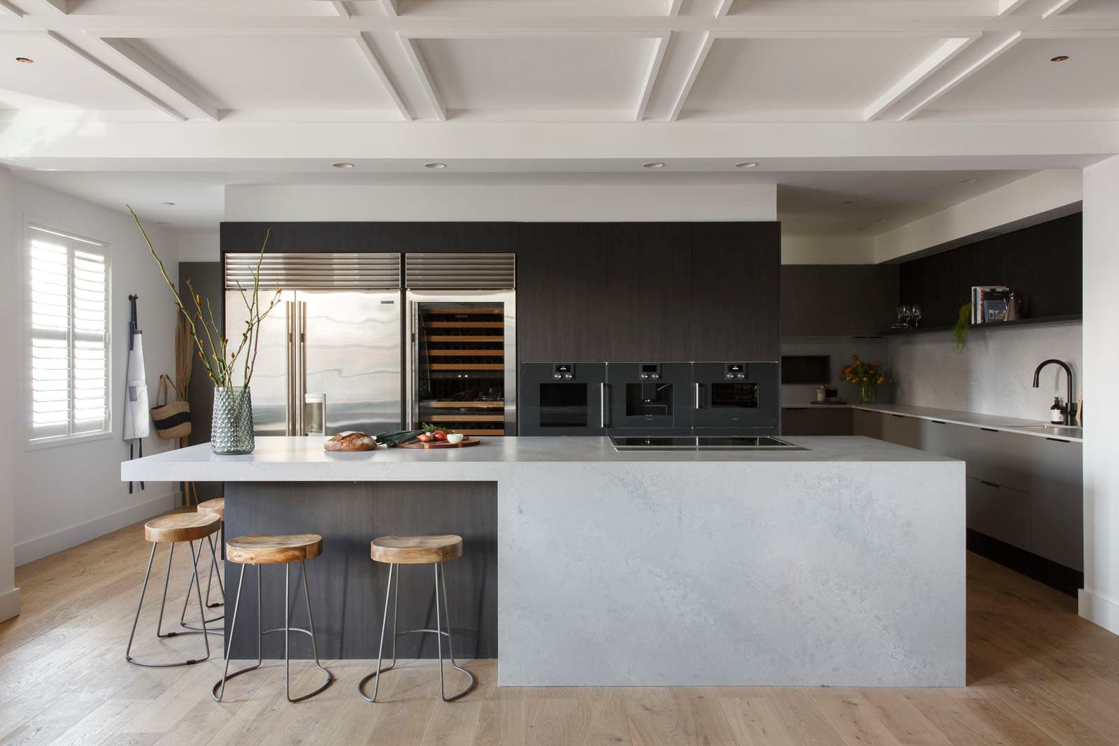 The Block Kitchen Reveal Kerrie & Spence Caesarstone Australia